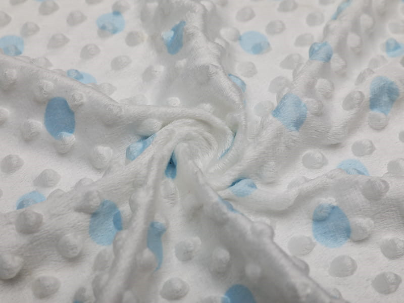 FDY Dot printed Velvet Embossed Printing Fabric  LJ011 FDY Dot printed Velvet Embossed Printing Fabric  LJ011